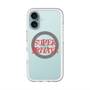 スリムプロテクションプレミアムケース with MagSafe［ SUPER PRIVATE - ロゴ - Metal ］