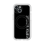 スリムプロテクションプレミアムケース with MagSafe［ SUPER PRIVATE - ロゴ - Black ］