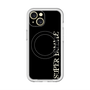 スリムプロテクションプレミアムケース with MagSafe［ SUPER PRIVATE - ロゴ - Black ］