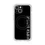 スリムプロテクションプレミアムケース with MagSafe［ SUPER PRIVATE - ロゴ - Black ］