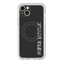 スリムプロテクションプレミアムケース with MagSafe［ SUPER PRIVATE - ロゴ - Black ］
