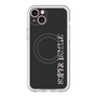 スリムプロテクションプレミアムケース with MagSafe［ SUPER PRIVATE - ロゴ - Black ］