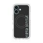 スリムプロテクションプレミアムケース with MagSafe［ SUPER PRIVATE - ロゴ - Black ］
