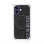 スリムプロテクションプレミアムケース with MagSafe［ SUPER PRIVATE - ロゴ - Black ］