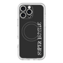 スリムプロテクションプレミアムケース with MagSafe［ SUPER PRIVATE - ロゴ - Black ］