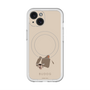 スリムプロテクションプレミアムケース with MagSafe［ BUDOG - ベージュ ］