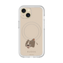 スリムプロテクションプレミアムケース with MagSafe［ BUDOG - ベージュ ］