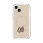 スリムプロテクションプレミアムケース with MagSafe［ BUDOG - ベージュ ］