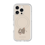 スリムプロテクションプレミアムケース with MagSafe［ BUDOG - ベージュ ］