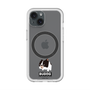 スリムプロテクションプレミアムケース with MagSafe［ BUDOG - モノクロ ］