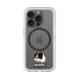 スリムプロテクションプレミアムケース with MagSafe［ BUDOG - モノクロ ］