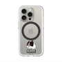 スリムプロテクションプレミアムケース with MagSafe［ BUDOG - モノクロ ］