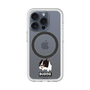 スリムプロテクションプレミアムケース with MagSafe［ BUDOG - モノクロ ］