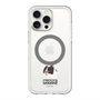 スリムプロテクションプレミアムケース with MagSafe［ BUDOG - モノクロ ］