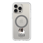 スリムプロテクションプレミアムケース with MagSafe［ BUDOG - モノクロ ］