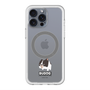 スリムプロテクションプレミアムケース with MagSafe［ BUDOG - モノクロ ］