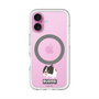 スリムプロテクションプレミアムケース with MagSafe［ BUDOG - モノクロ ］