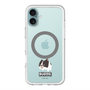 スリムプロテクションプレミアムケース with MagSafe［ BUDOG - モノクロ ］