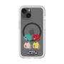 スリムプロテクションプレミアムケース with MagSafe［ BUDOG - カラフル ］