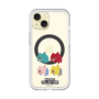 スリムプロテクションプレミアムケース with MagSafe［ BUDOG - カラフル ］