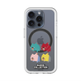 スリムプロテクションプレミアムケース with MagSafe［ BUDOG - カラフル ］