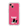 スリムプロテクションプレミアムケース with MagSafe［ BUDOG - ピンク ］