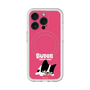 スリムプロテクションプレミアムケース with MagSafe［ BUDOG - ピンク ］