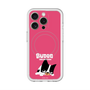 スリムプロテクションプレミアムケース with MagSafe［ BUDOG - ピンク ］
