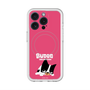 スリムプロテクションプレミアムケース with MagSafe［ BUDOG - ピンク ］