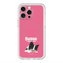 スリムプロテクションプレミアムケース with MagSafe［ BUDOG - ピンク ］