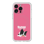 スリムプロテクションプレミアムケース with MagSafe［ BUDOG - ピンク ］