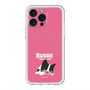 スリムプロテクションプレミアムケース with MagSafe［ BUDOG - ピンク ］