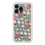 スリムプロテクションプレミアムケース with MagSafe［ BUDOG - 総柄 ］