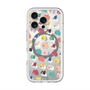 スリムプロテクションプレミアムケース with MagSafe［ BUDOG - 総柄 ］