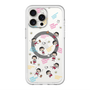 スリムプロテクションプレミアムケース with MagSafe［ ちびまる子ちゃん - 総柄B ］