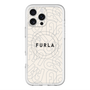 スリムプロテクションプレミアムケース with MagSafe［ FURLA - SIGNATURE-01 ］