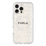 スリムプロテクションプレミアムケース with MagSafe［ FURLA - SIGNATURE-01 ］