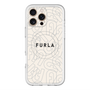 スリムプロテクションプレミアムケース with MagSafe［ FURLA - SIGNATURE-01 ］