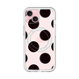 スリムプロテクションプレミアムケース with MagSafe［ シンプルドット - Black ］
