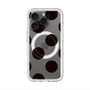 スリムプロテクションプレミアムケース with MagSafe［ シンプルドット - Black ］