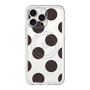 スリムプロテクションプレミアムケース with MagSafe［ シンプルドット - Black ］
