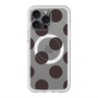 スリムプロテクションプレミアムケース with MagSafe［ シンプルドット - Black ］