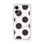 スリムプロテクションプレミアムケース with MagSafe［ シンプルドット - Black ］