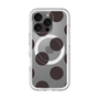 スリムプロテクションプレミアムケース with MagSafe［ シンプルドット - Black ］