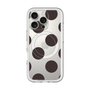 スリムプロテクションプレミアムケース with MagSafe［ シンプルドット - Black ］