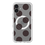 スリムプロテクションプレミアムケース with MagSafe［ シンプルドット - Black ］