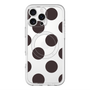 スリムプロテクションプレミアムケース with MagSafe［ シンプルドット - Black ］
