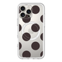 スリムプロテクションプレミアムケース with MagSafe［ シンプルドット - Black ］