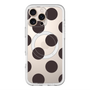 スリムプロテクションプレミアムケース with MagSafe［ シンプルドット - Black ］