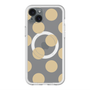 スリムプロテクションプレミアムケース with MagSafe［ シンプルドット - Beige ］